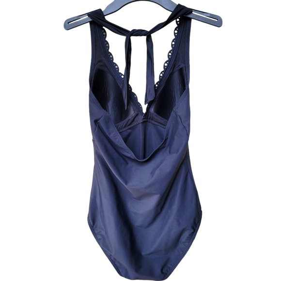 Fantasizer Halter Molded Cup One-Piece Swim Suit Size 8 - Picture 2 of 13